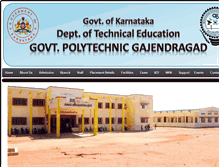 Tablet Screenshot of gptgajendragad.org